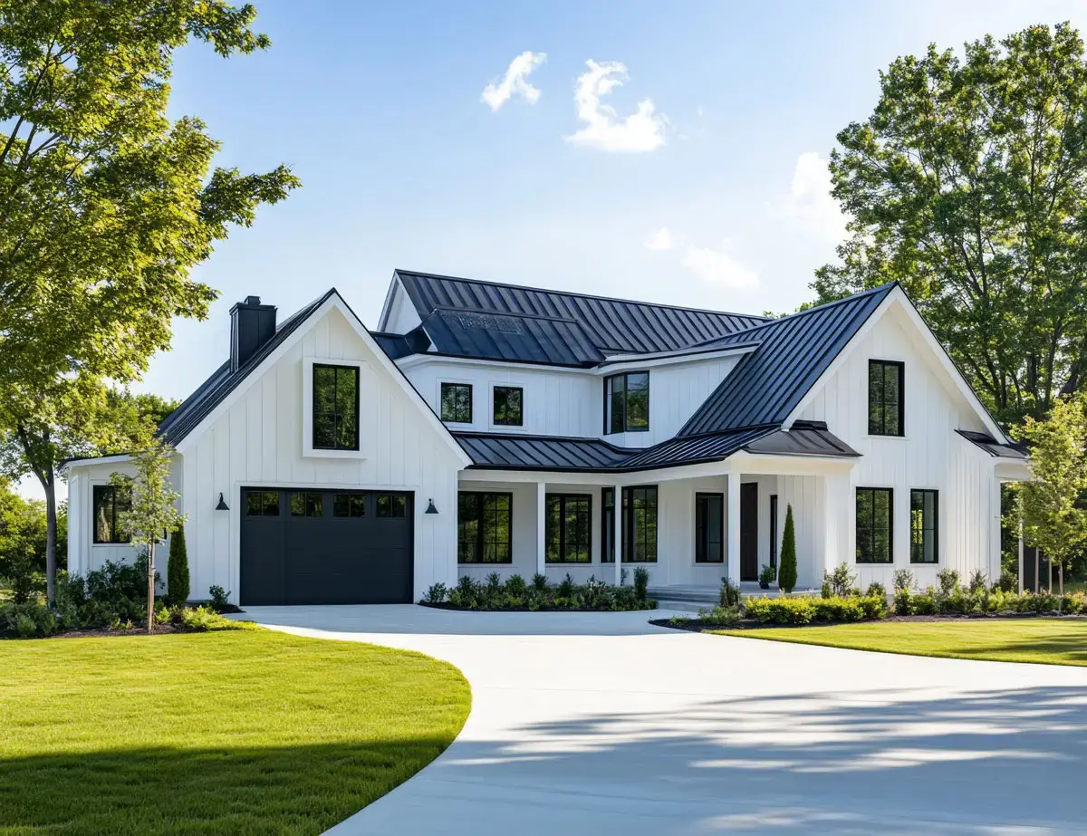 image for tree care article: photo of large home with mature trees on the property